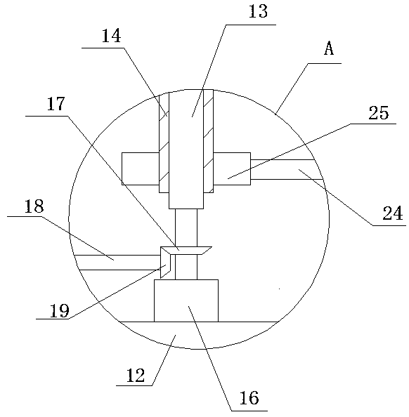 Impurity removing device for tea beverage processing