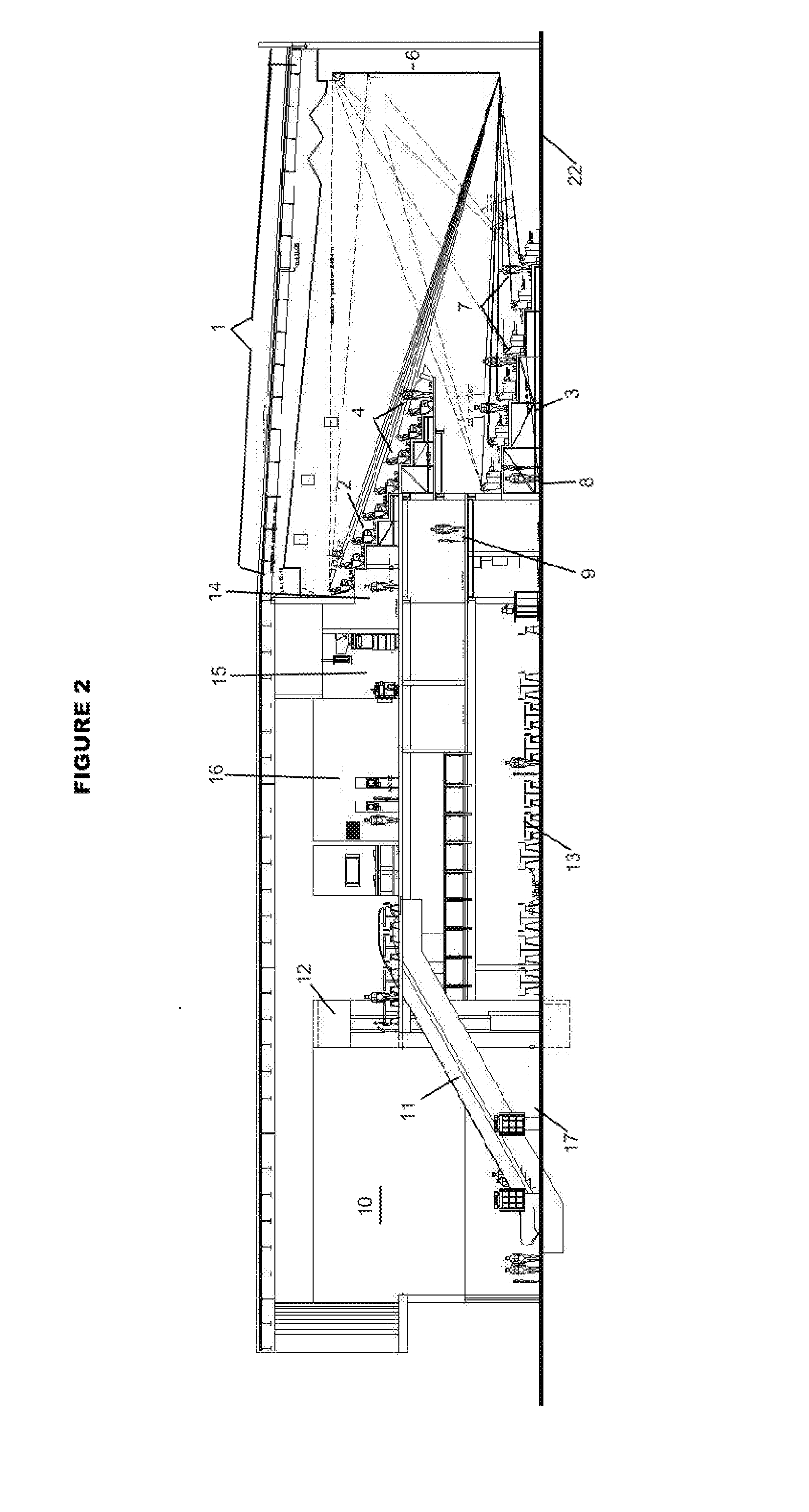 Single-screen multiple-tier movie picture theater having separate service class sections