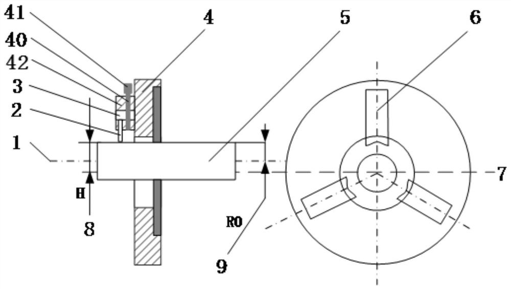 An on-line high-precision intelligent grinding device and method for cold welding layer of wind power generator journal