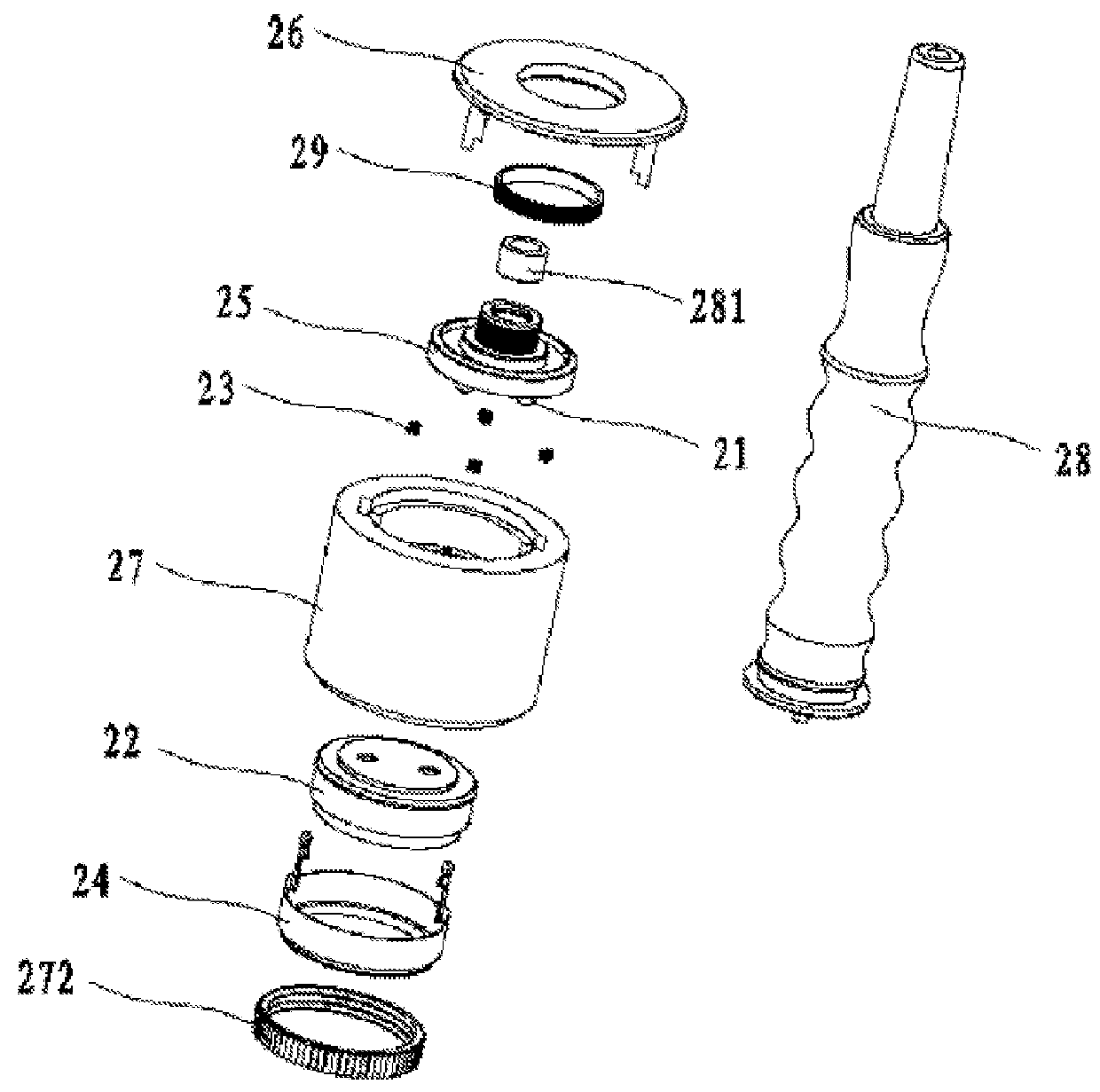 Electronic cigarette and assembly method therefor