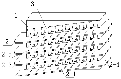 Warehousing shelf and warehousing storage applying same