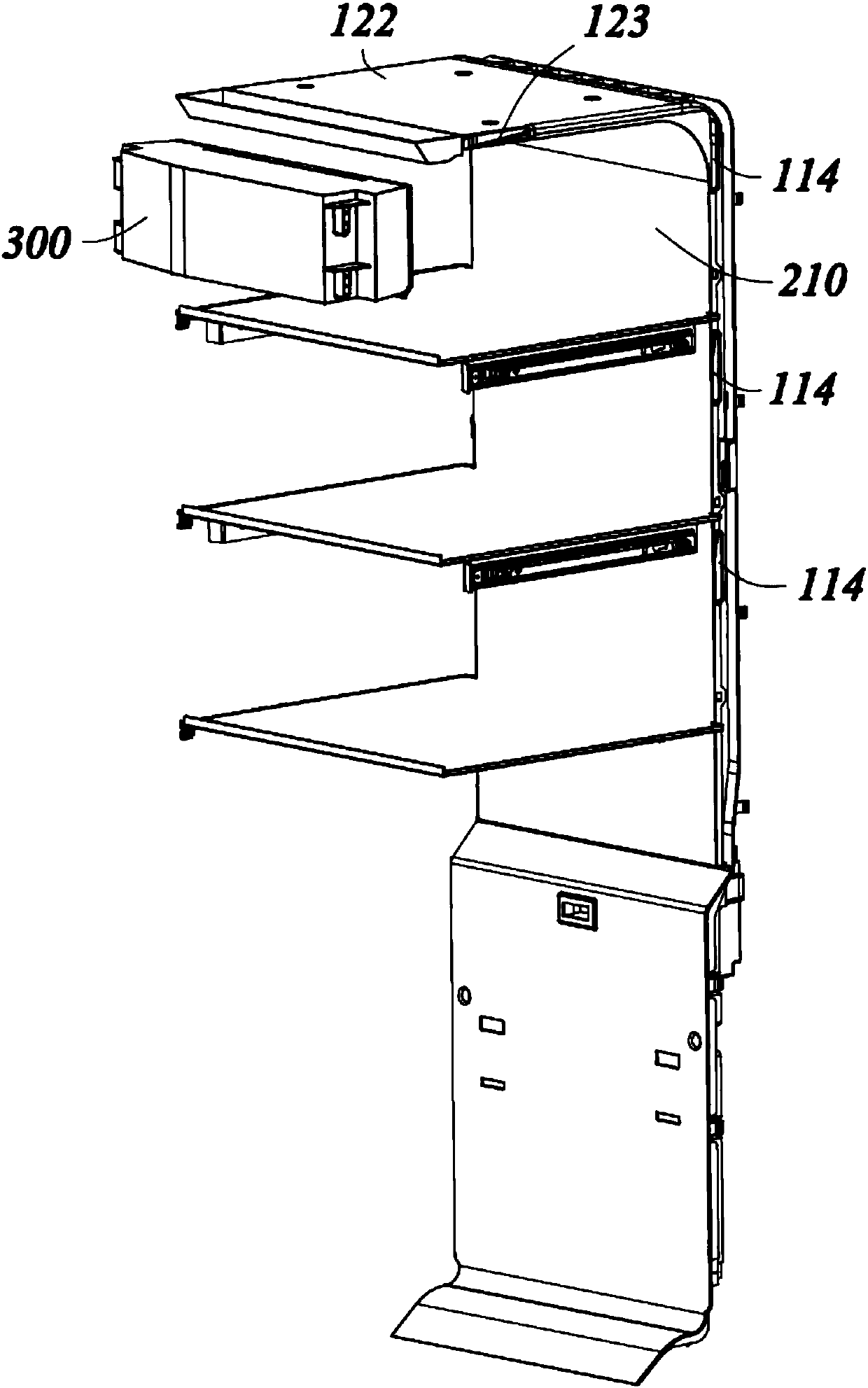 Air guide assembly and refrigerator thereof