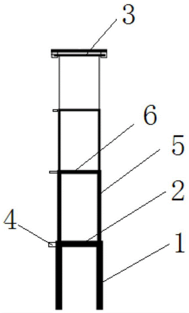 Slideway-type insulation telescoping work ladder