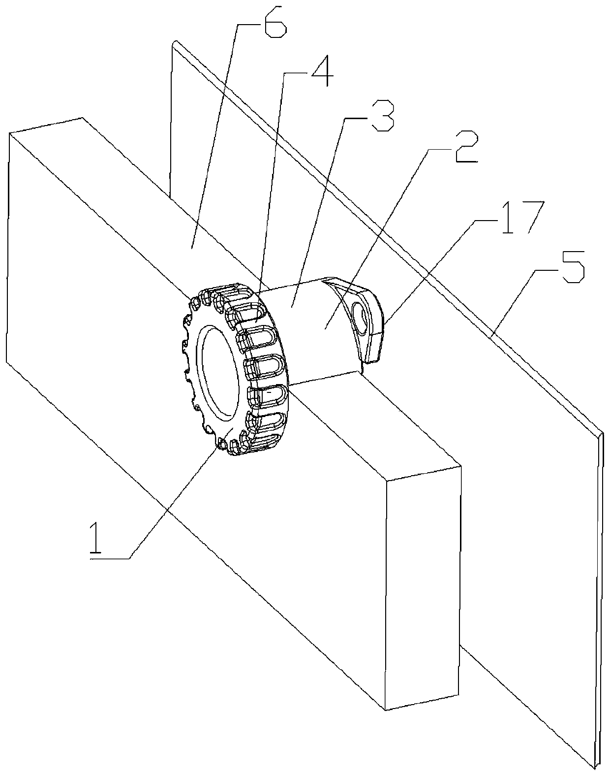 Locking assembly, embedded cooktop and installation method