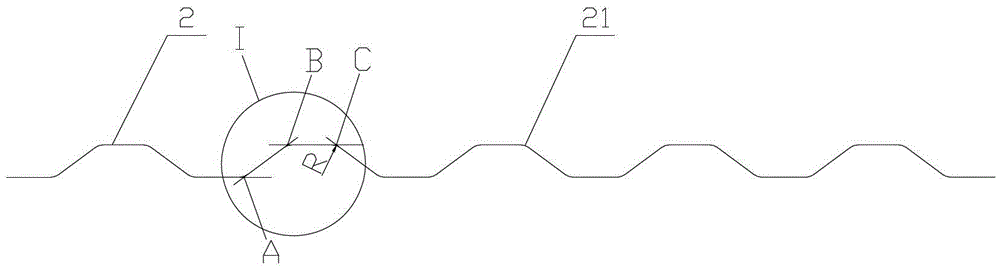 Corrugated steel web steel structure simply supported I-beam