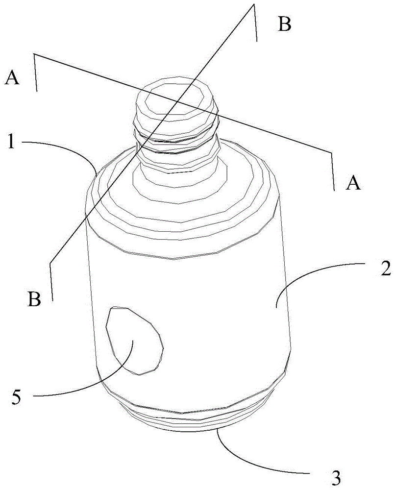 Container and nail polish bottle