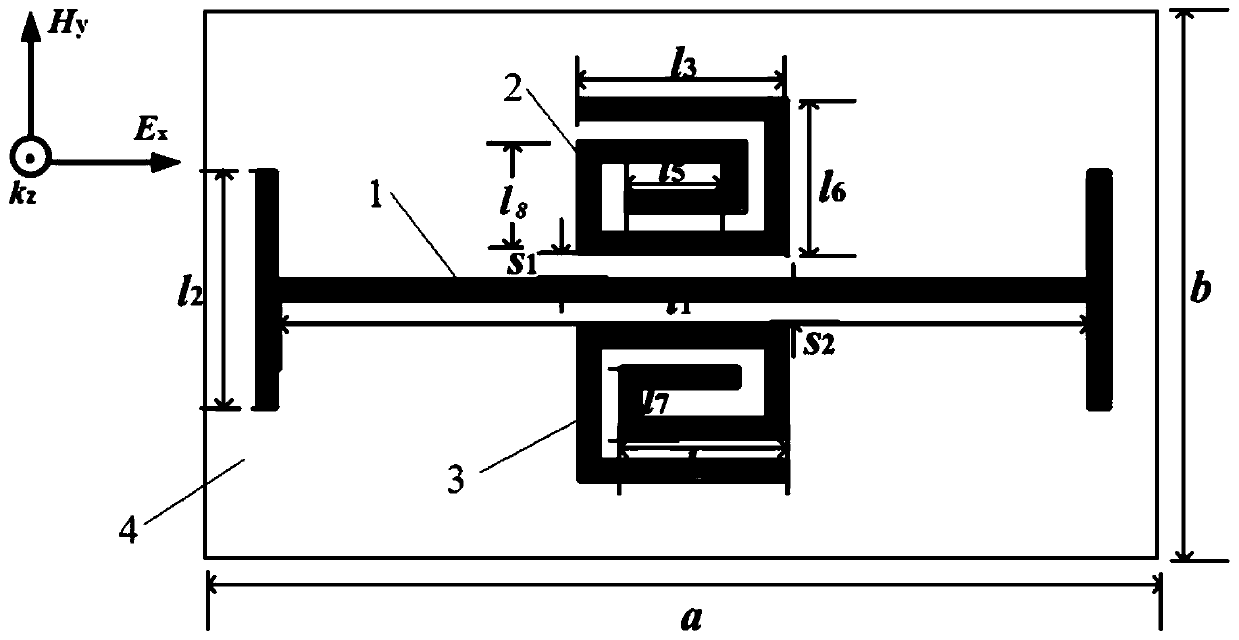 Low-loss electromagnetically induced transparent metamaterial structure based on ring dipole resonance