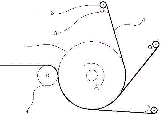 Hot bonding plying device for textile yarn