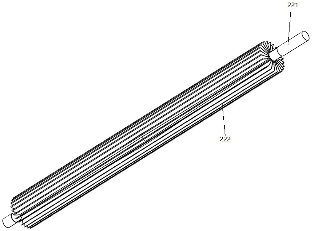 An intelligent pulp wiping operation device