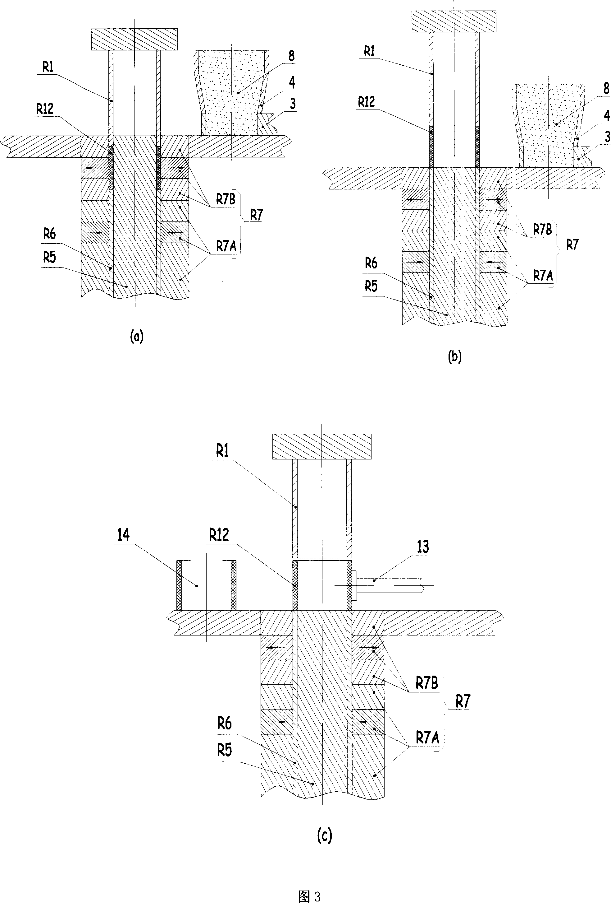 The method of the orientation profiling of the lanthanide permanent magnet and preparation device for the same