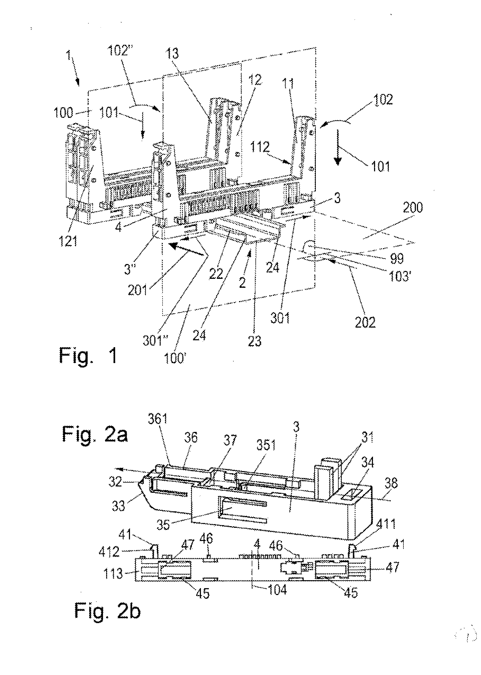 Mounting rail and module latching system
