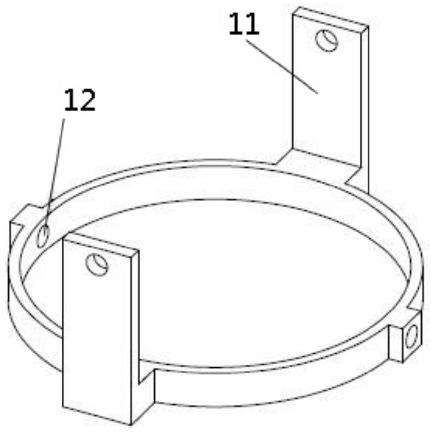 Flexible anti-seismic support for vertical pipeline of building