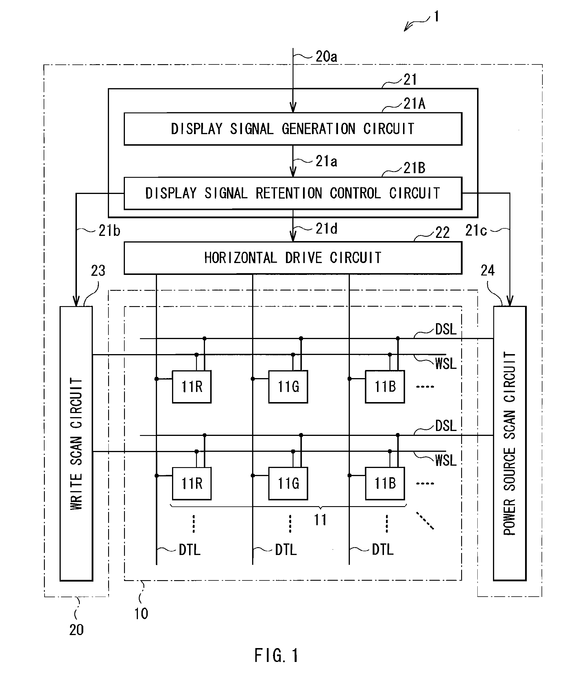 Display device, method for driving the same, and electronic device