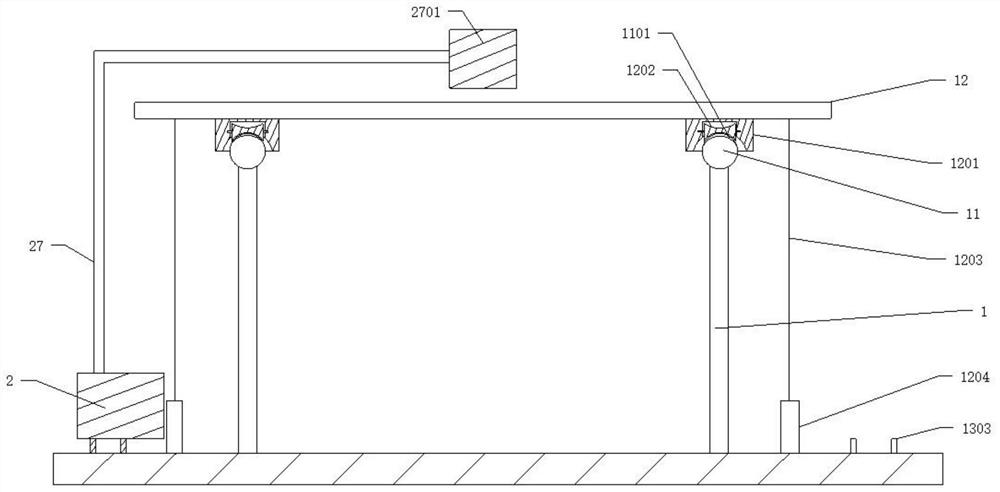 Control robot for intelligent grape planting and maintaining device