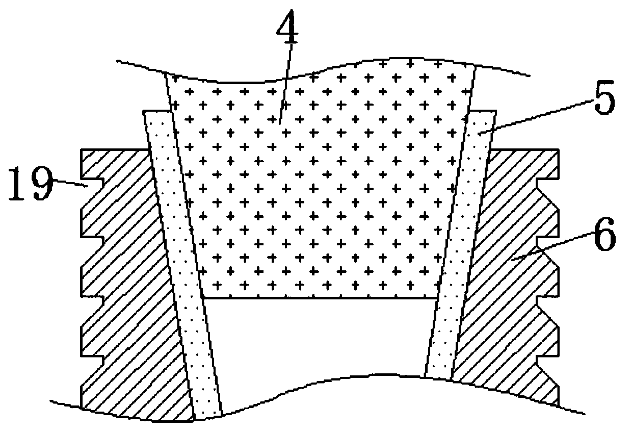 Connecting mechanism of breathing tube for breathing machine of cardiology department