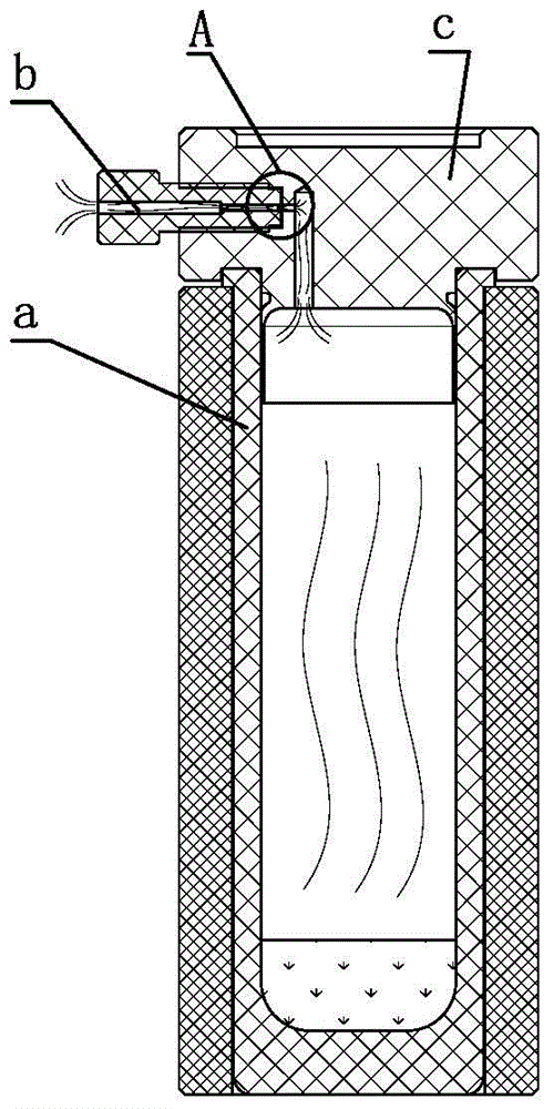 Self-relieving chemical reaction kettle capable of being suitable for microwave working environment