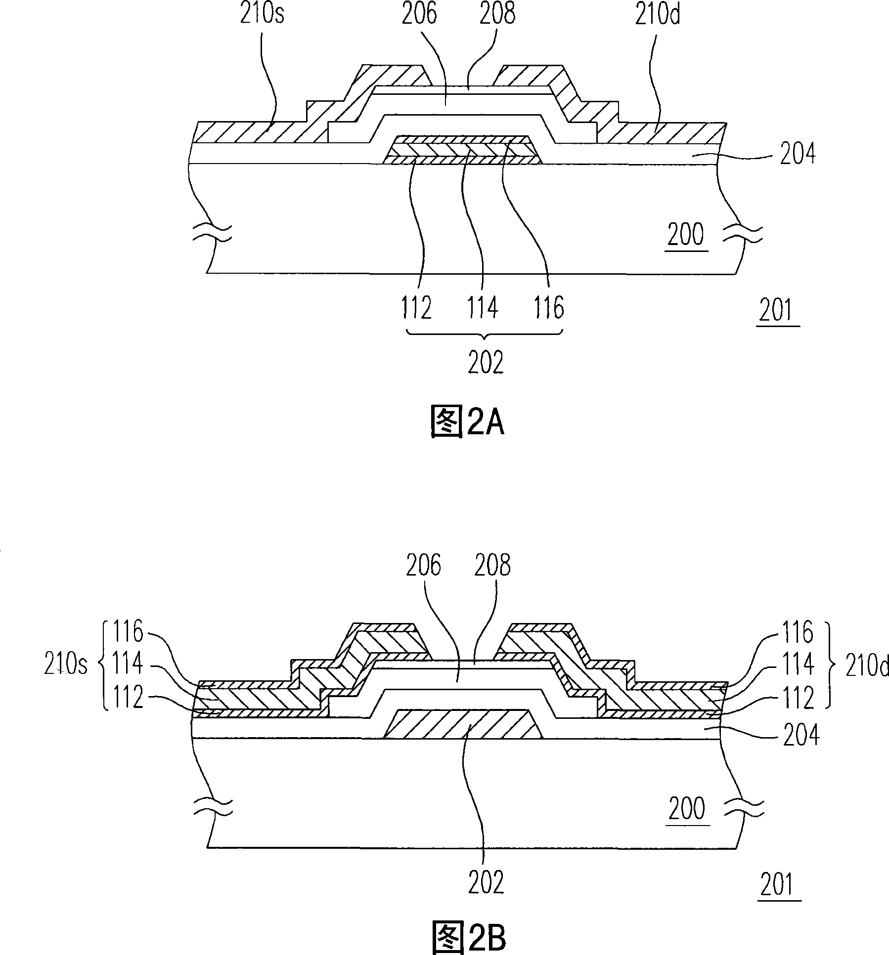 Thin-film transistor, active element array substrate as well as liquid crystal display panel