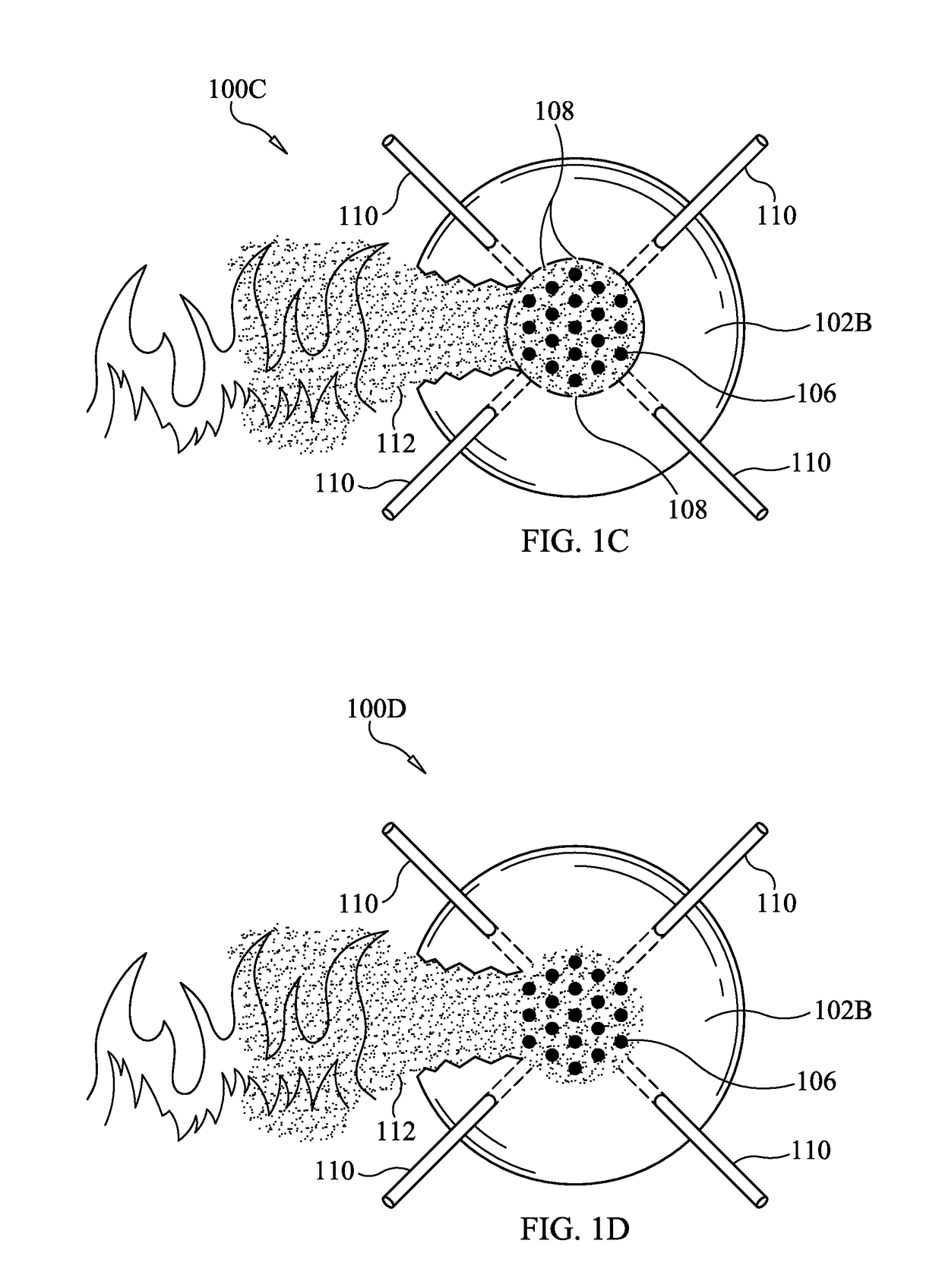 Fire suppression and/or extinguishment systems and devices