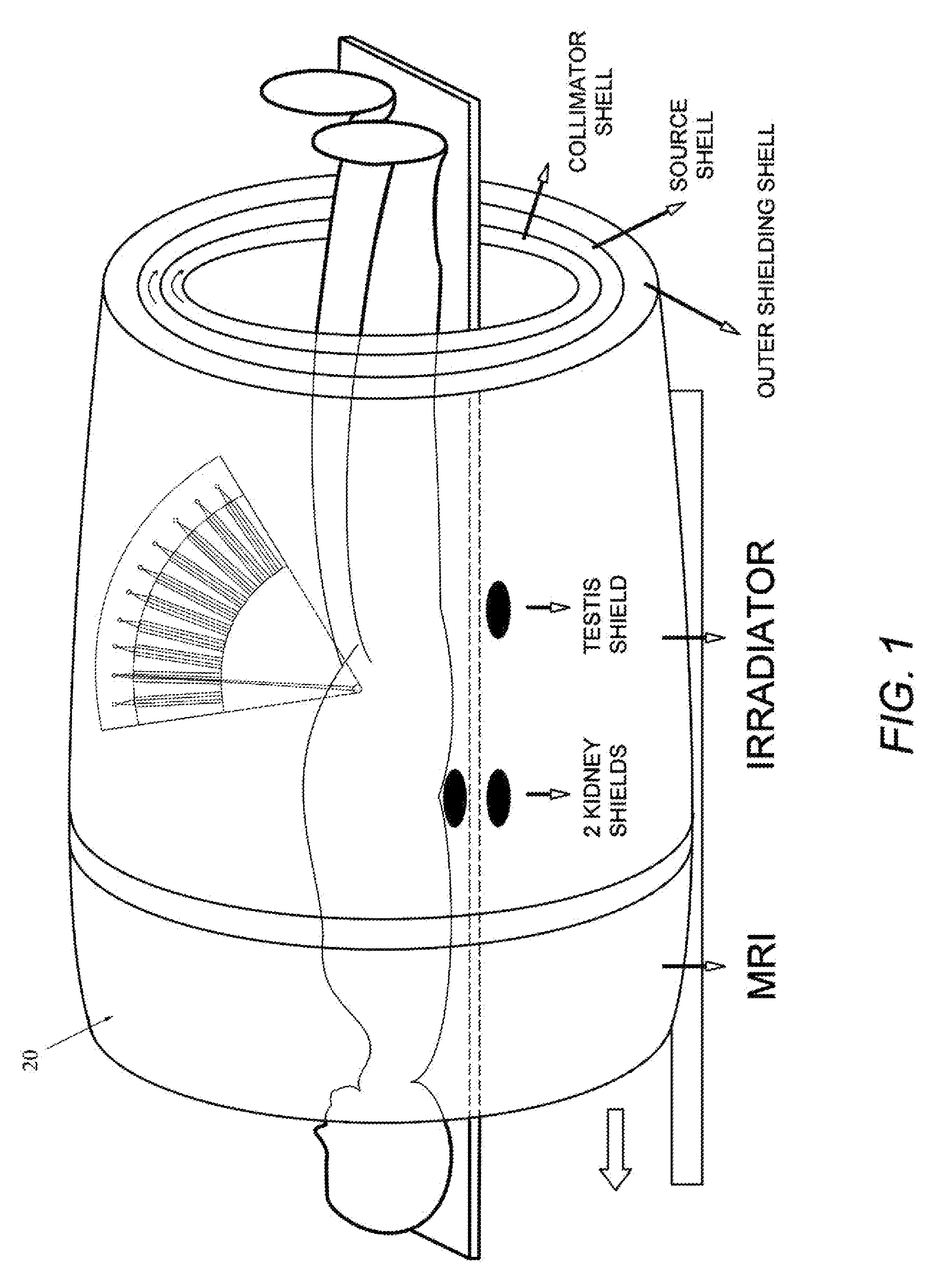 Method and device for image guided dynamic radiation treatment of prostate cancer and other pelvic lesions