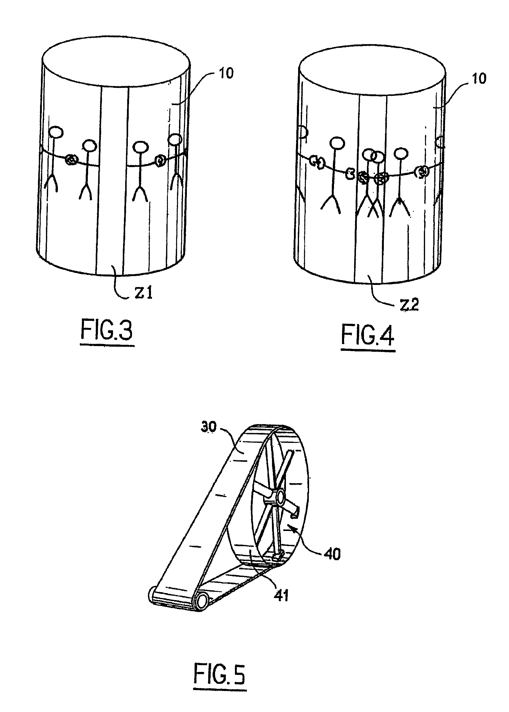 Device for printing by transfer onto a cylindrical printing medium