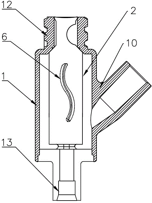 Needleless connection piece