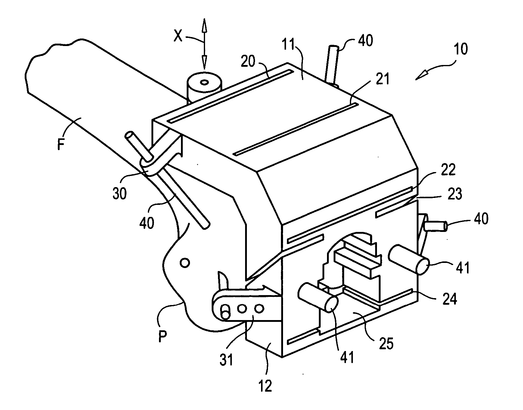 Cutting guide apparatus and surgical method for use in knee arthroplasty