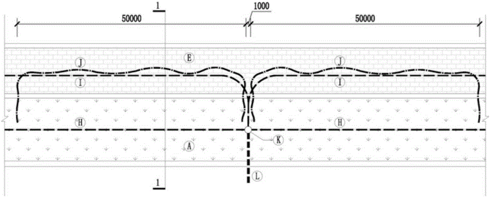 Improvement method of underground soil of urban street trees in coastal saline-alkali land area