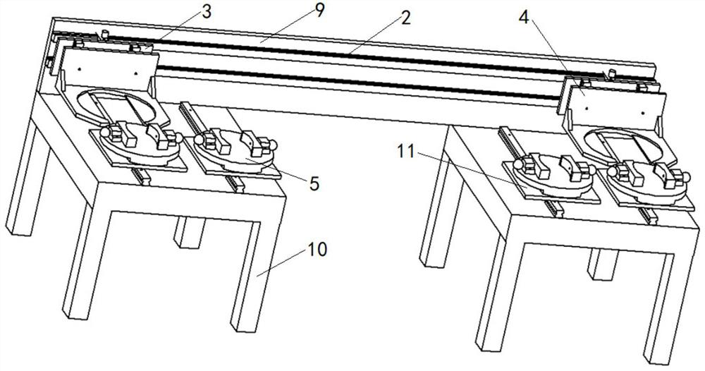 Equipment for feeding and discharging, press-fitting machine and method