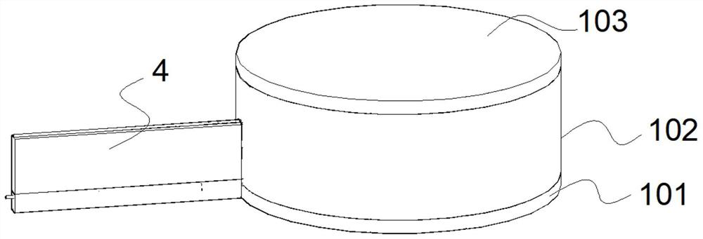 Soil pressure and vibration integrated sensing device and preparation method thereof