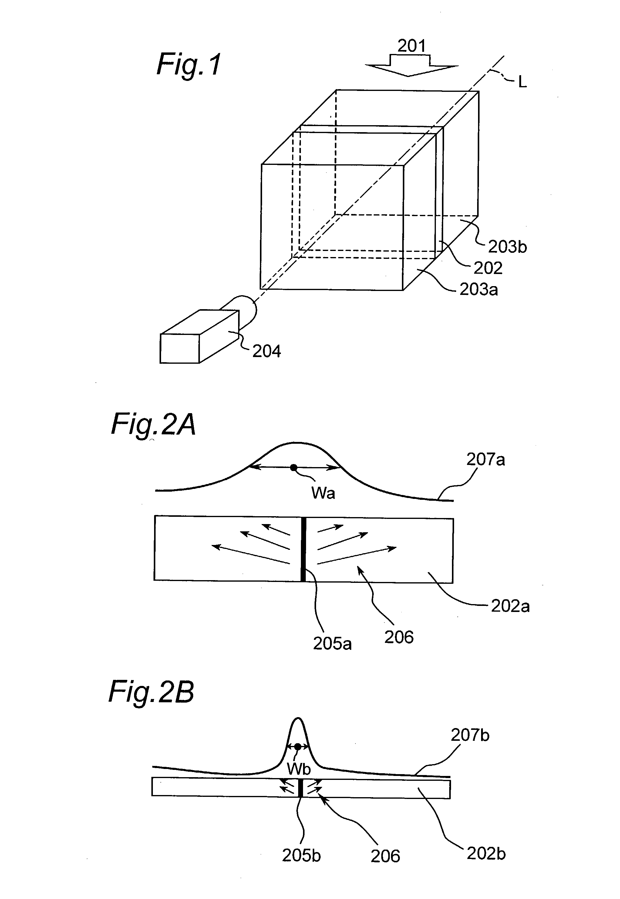Apparatus for measuring absorption dose distribution