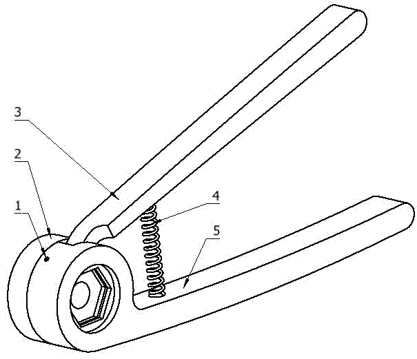 Hand gripping type wrench