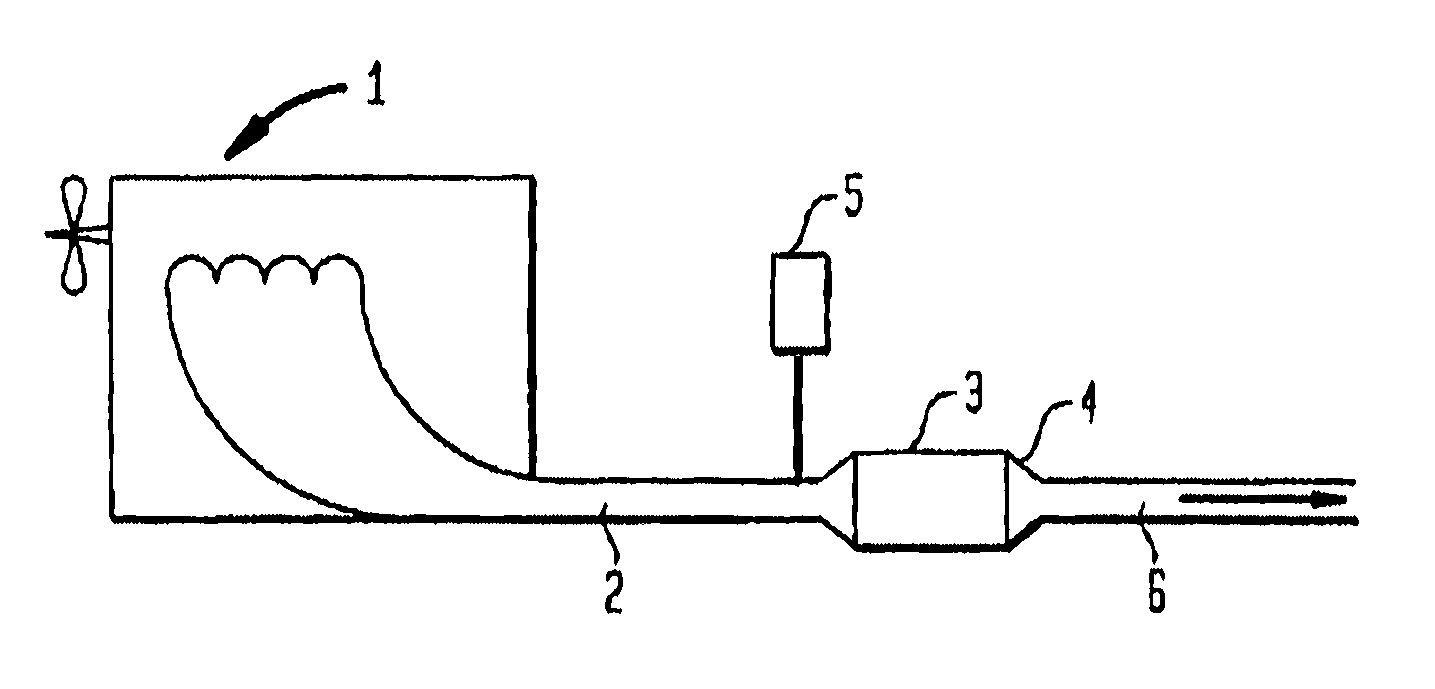 Selective catalytic reduction wall flow filter incoporating a vanadate