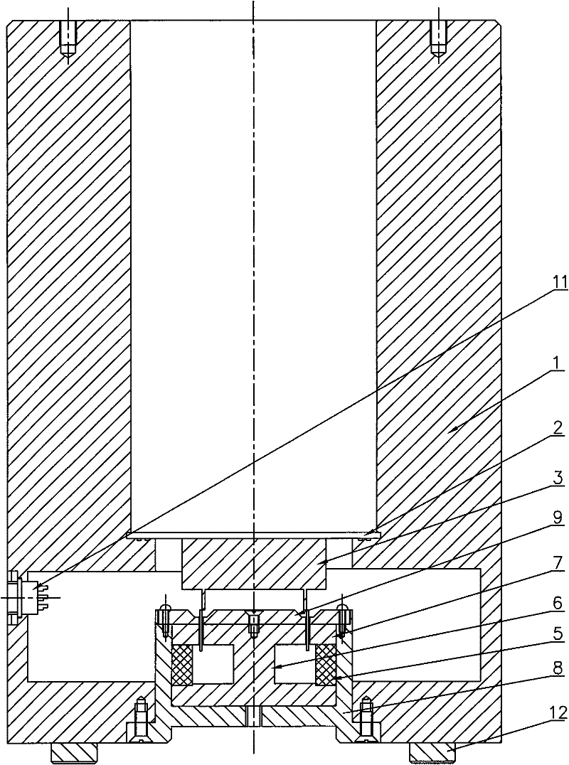 Hydrophone phase low-frequency calibration tube