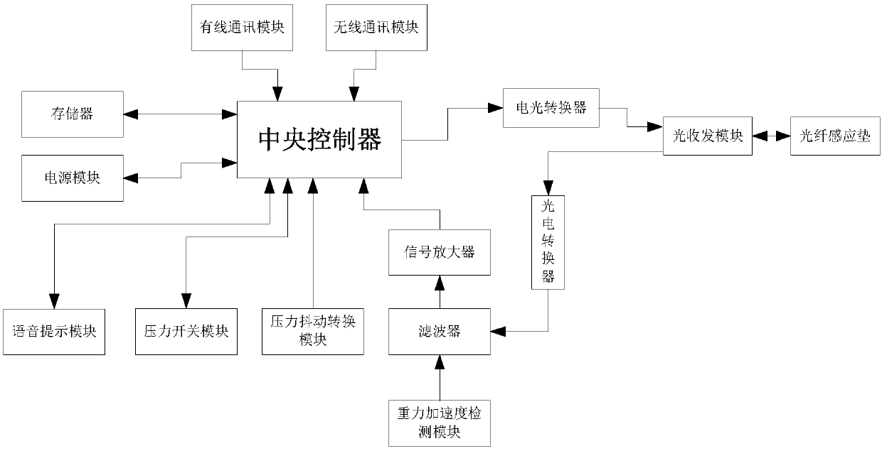 System for detecting physical signs of human body