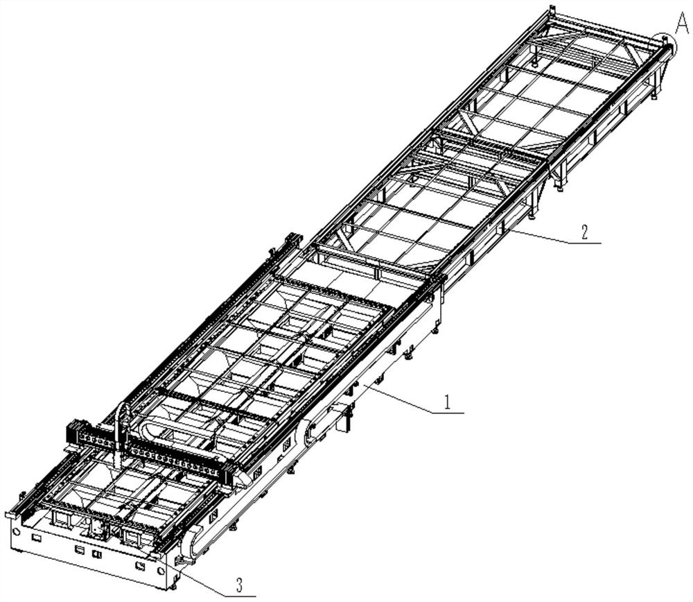 A laser cutting machine with exchange table