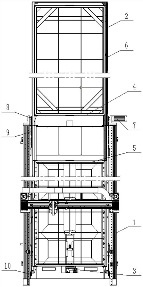 A laser cutting machine with exchange table