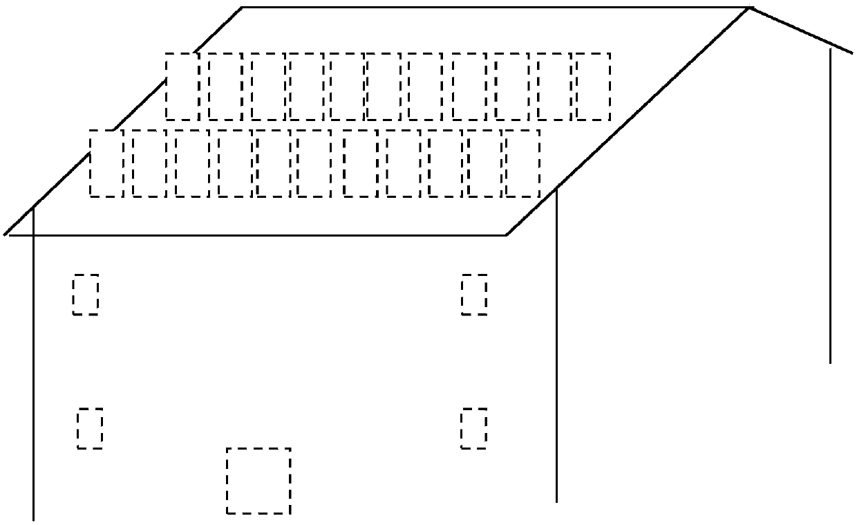 Kettle traveling on residential roof photovoltaic panels