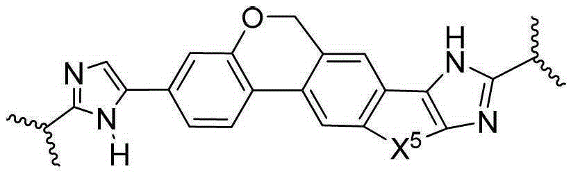 Condensed imidazolyl imidazoles as antiviral compounds