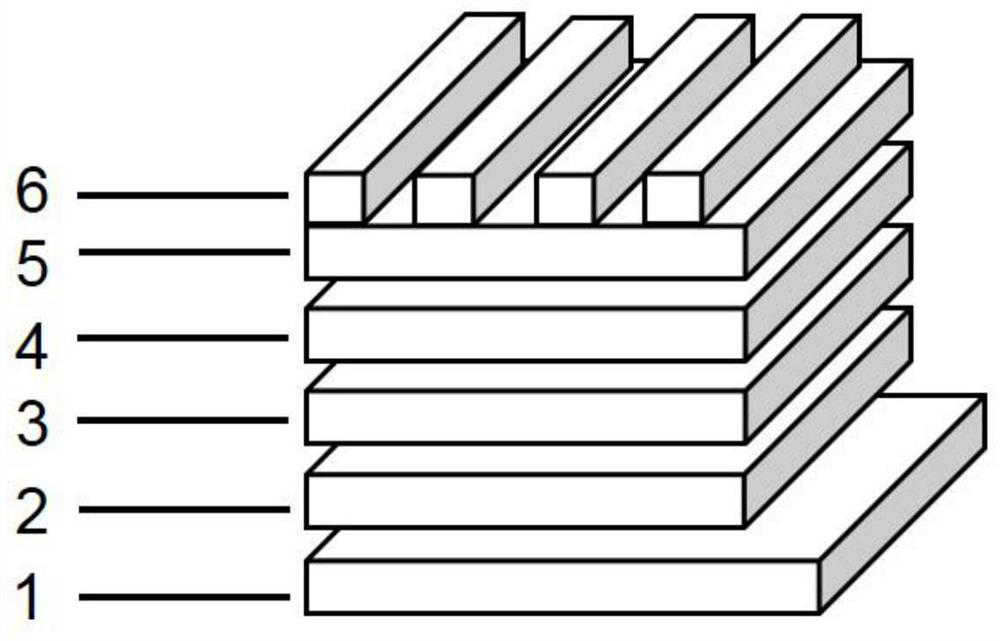 Organic vertical diode integrated with transient light detection and light synapse functions and application thereof