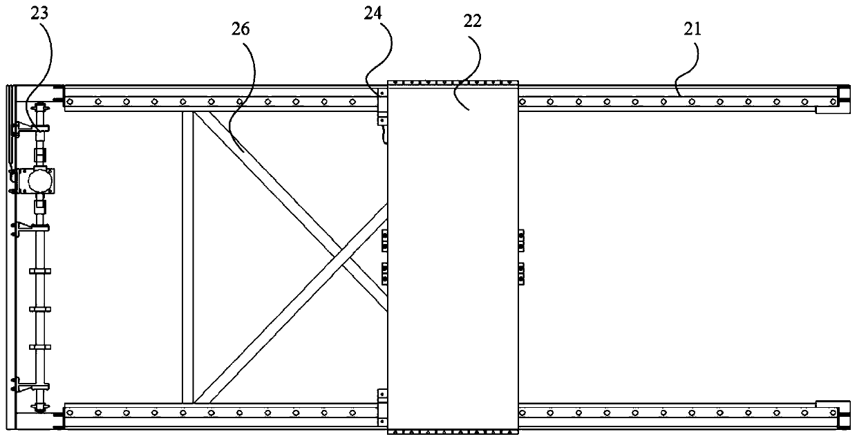 Counterweight device and railway engineering vehicle