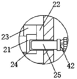 Printing and dyeing device for spinning