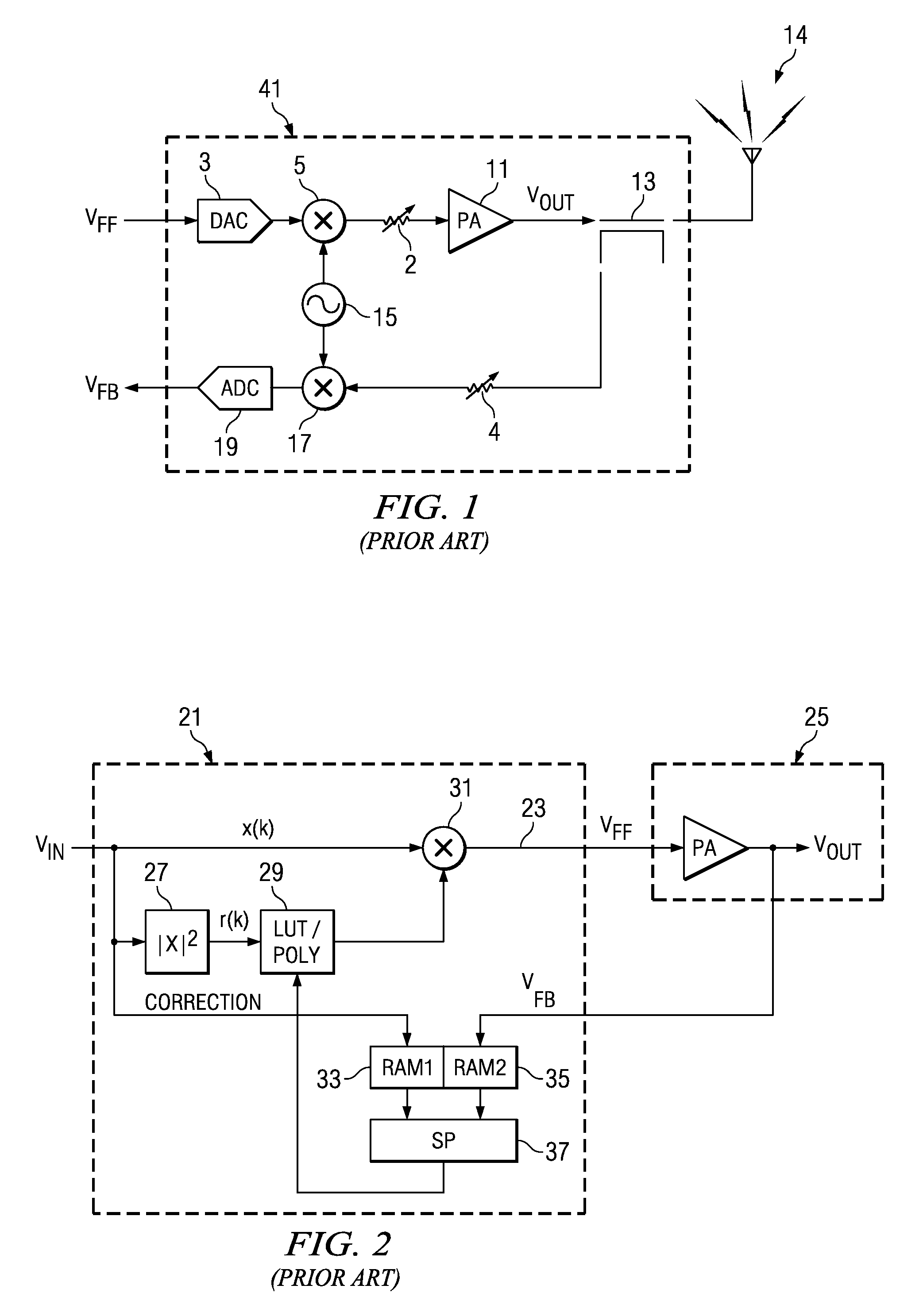 System and method for computing parameters for a digital predistorter