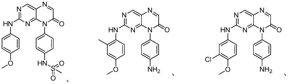 Use of pteridinone derivatives as FLT3 inhibitors
