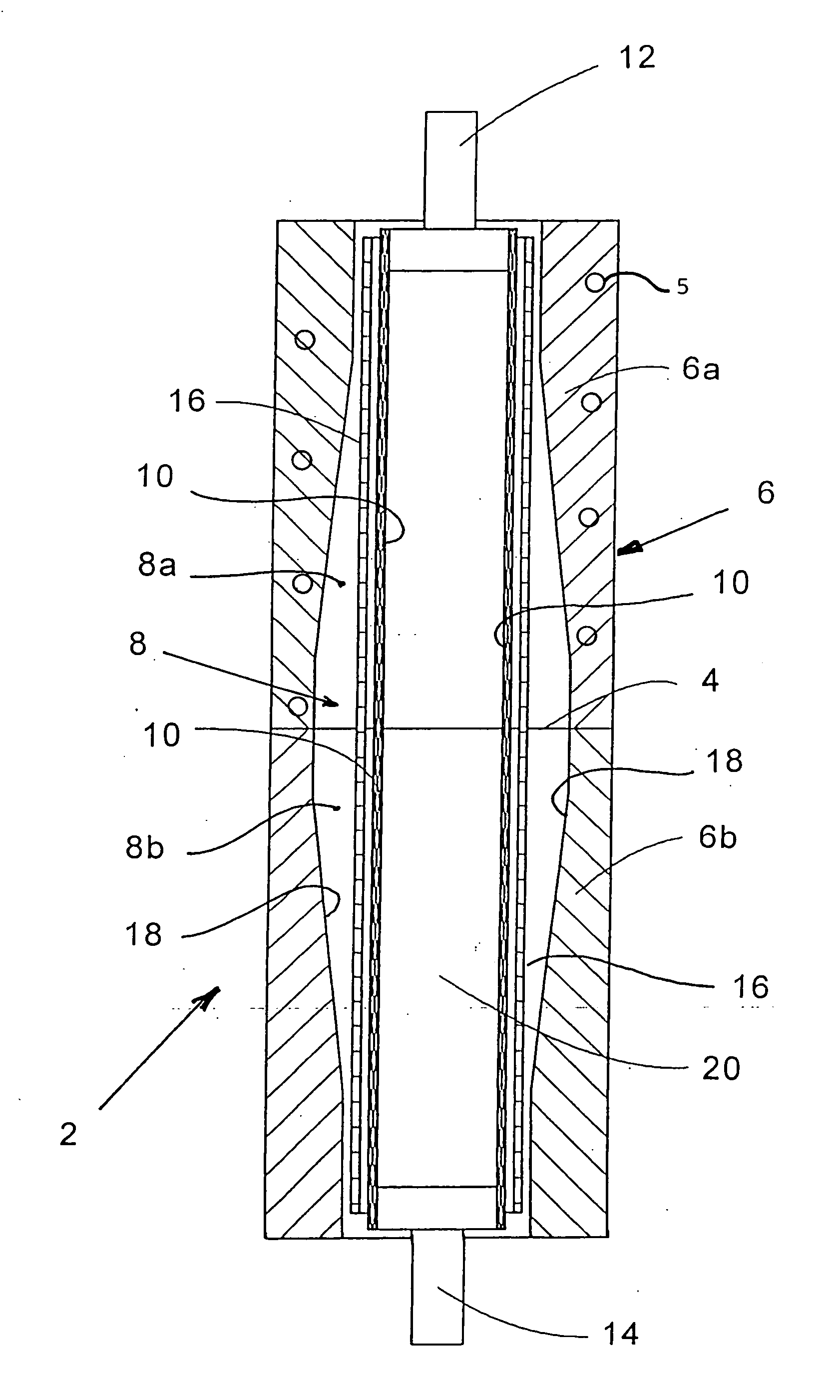 Apparatus for forming an air spring flexible member