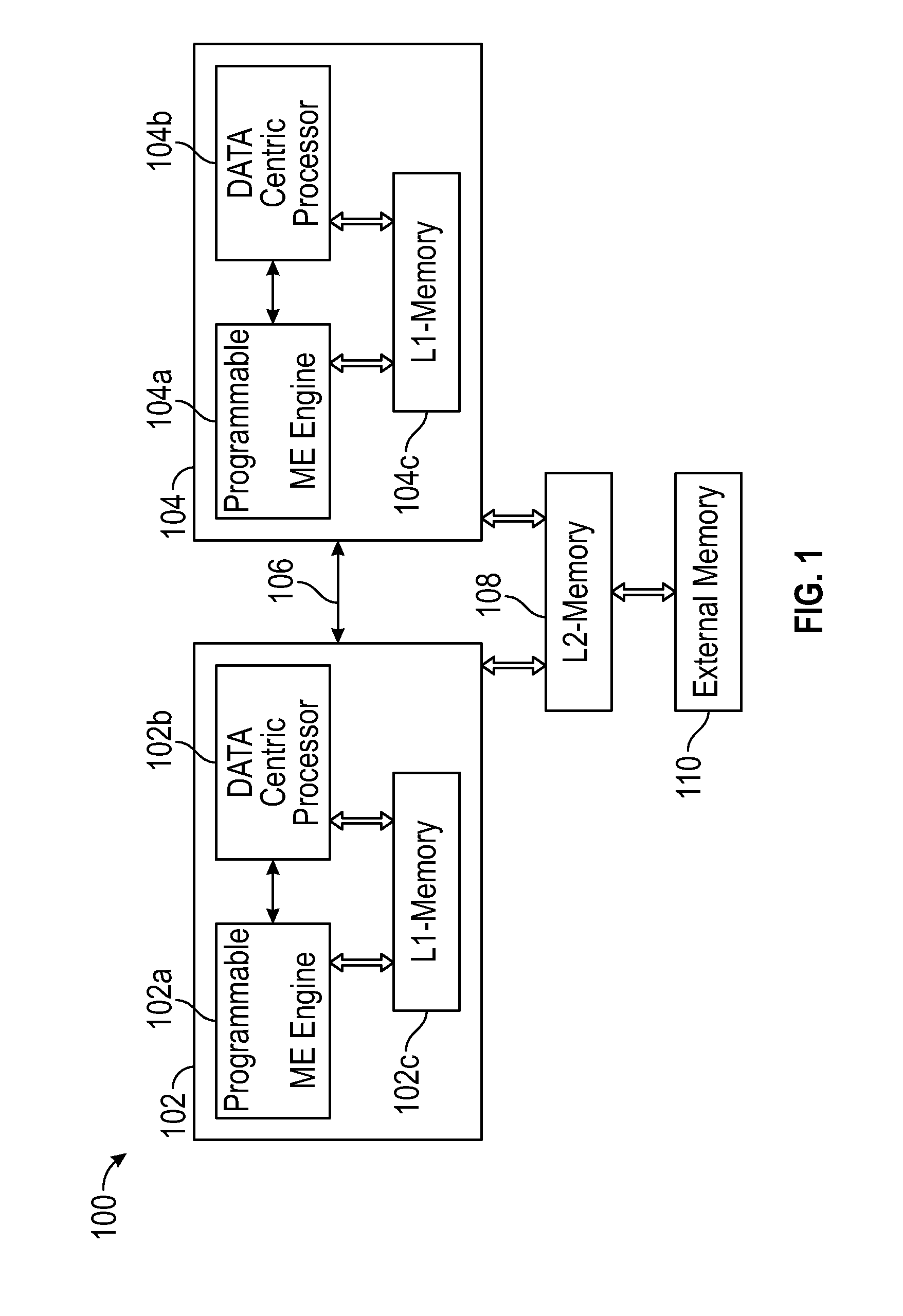 System and method of mapping multiple reference frame motion estimation on multi-core DSP architecture