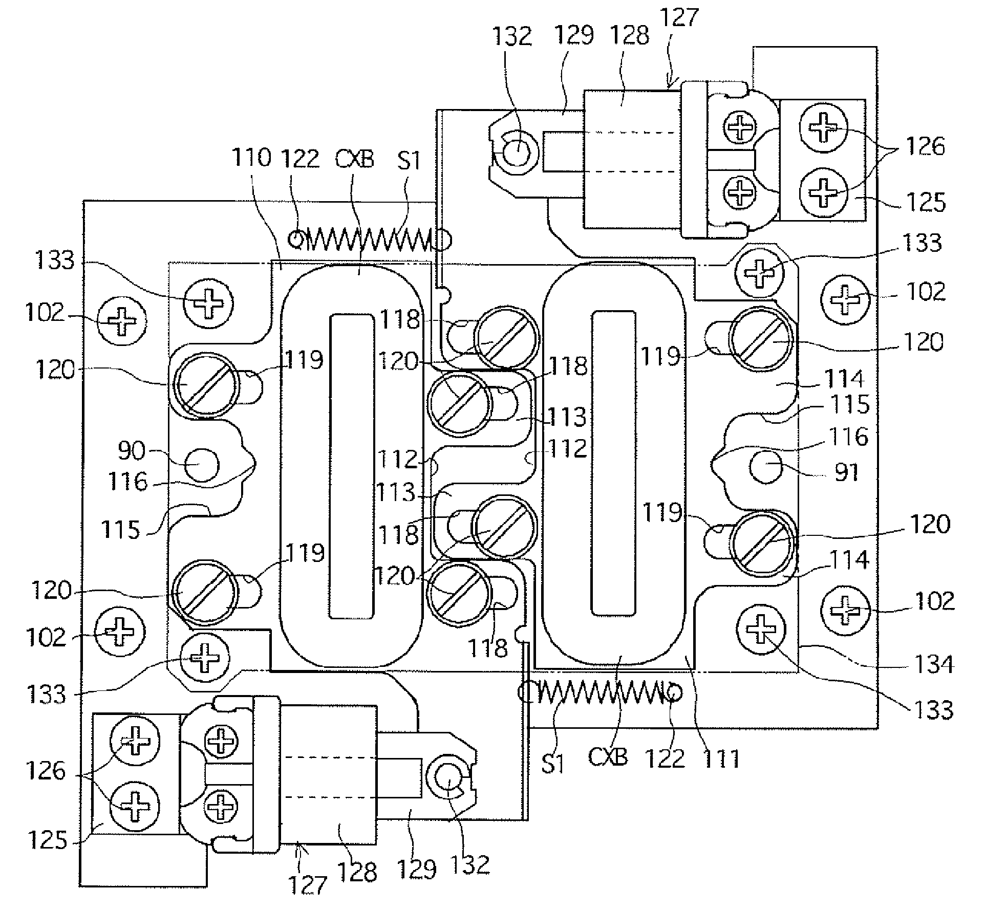 Lock mechanism for stage apparatus