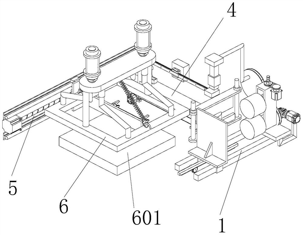 Processing mechanism for cold-rolled strip steel