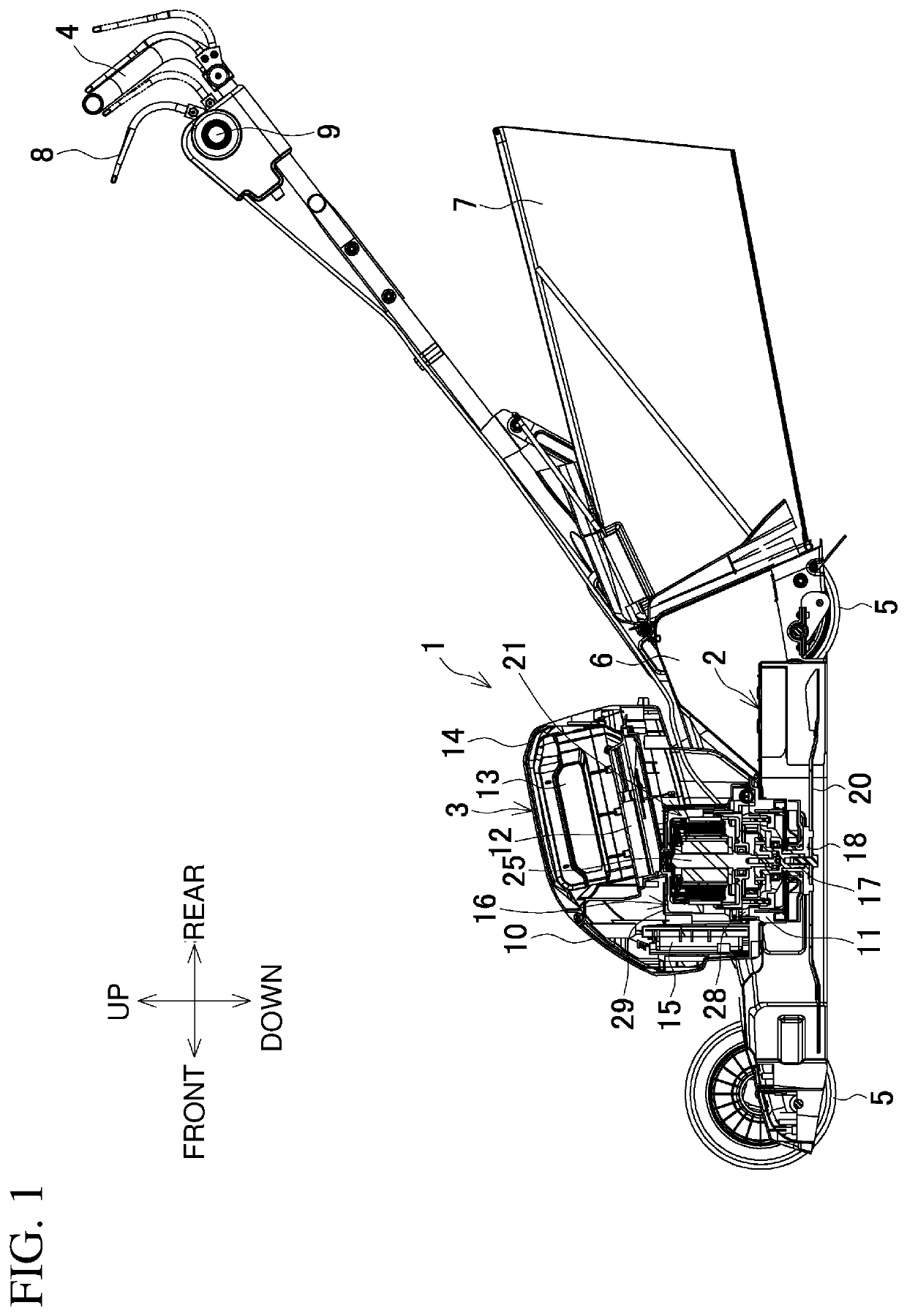 Electric work machine