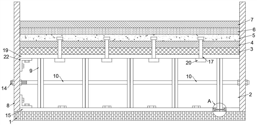 Roof waterproof heat-preservation and heat-insulation integrated structure