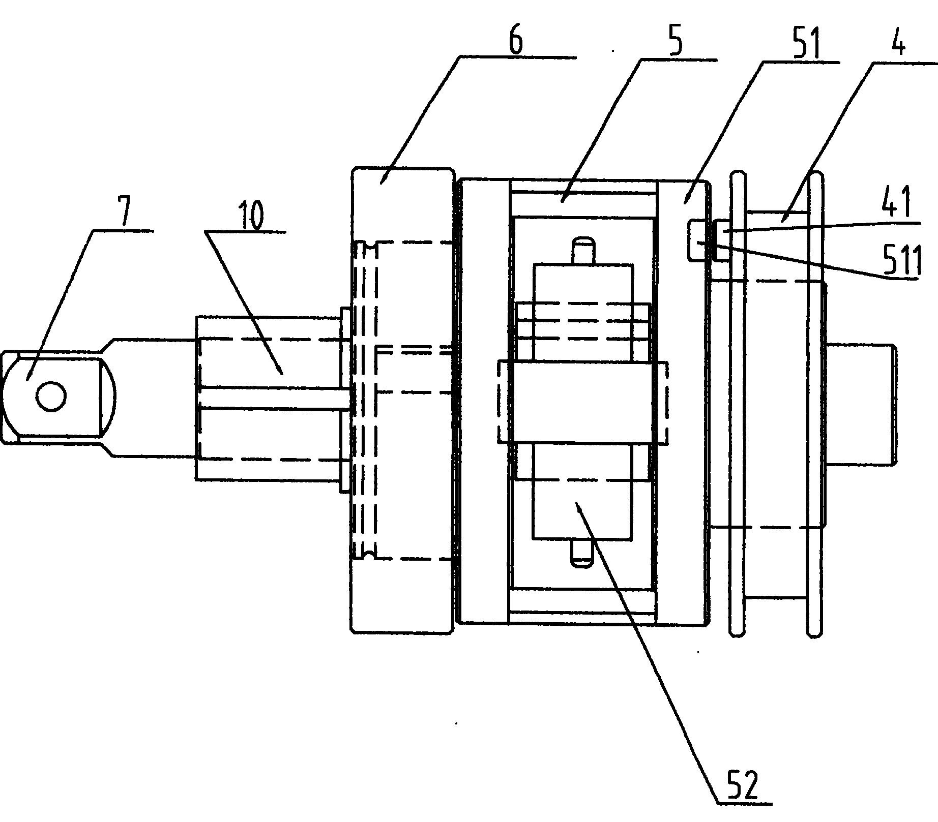 Electric spanner with variable torsional moment